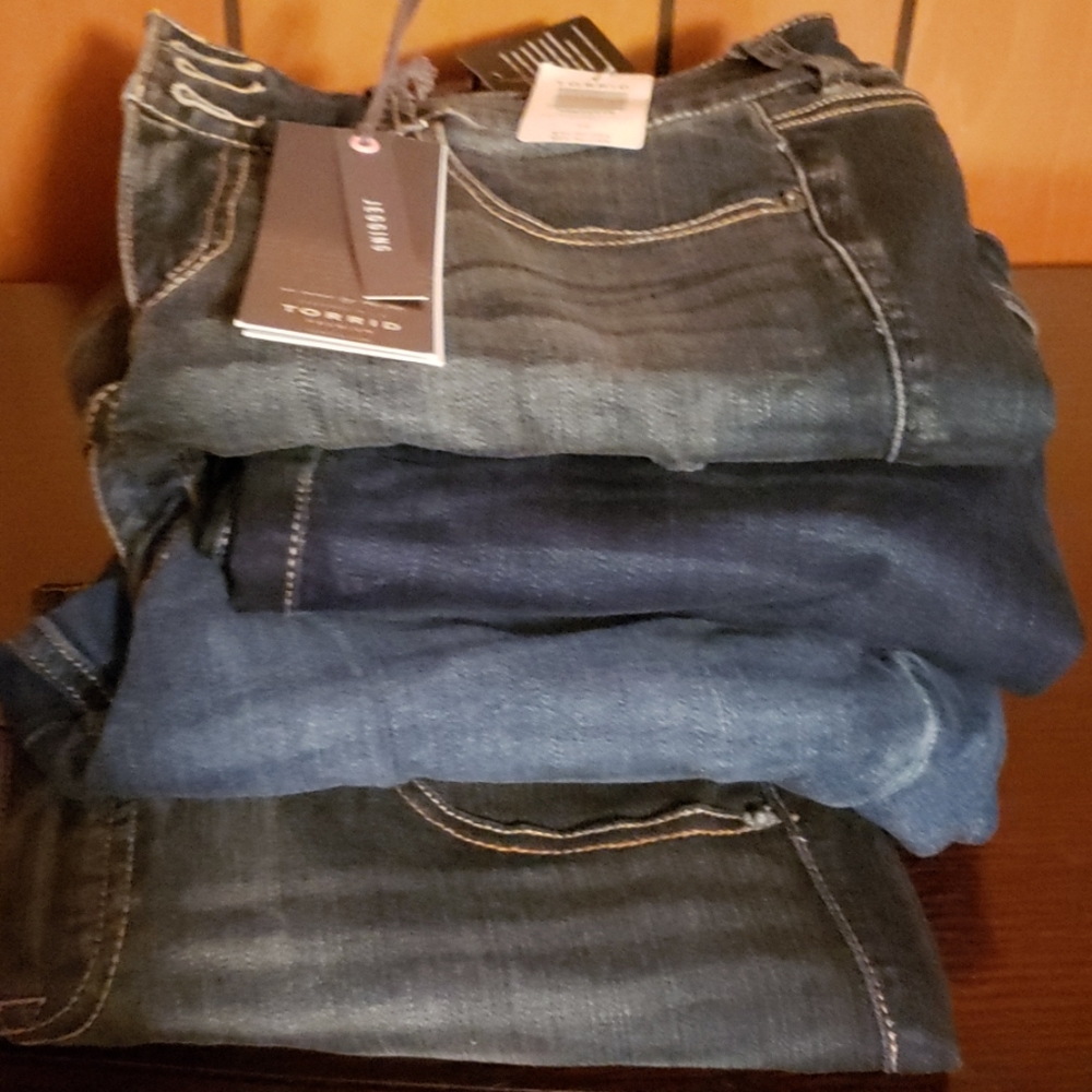 Torrid jeggings 4 pairs